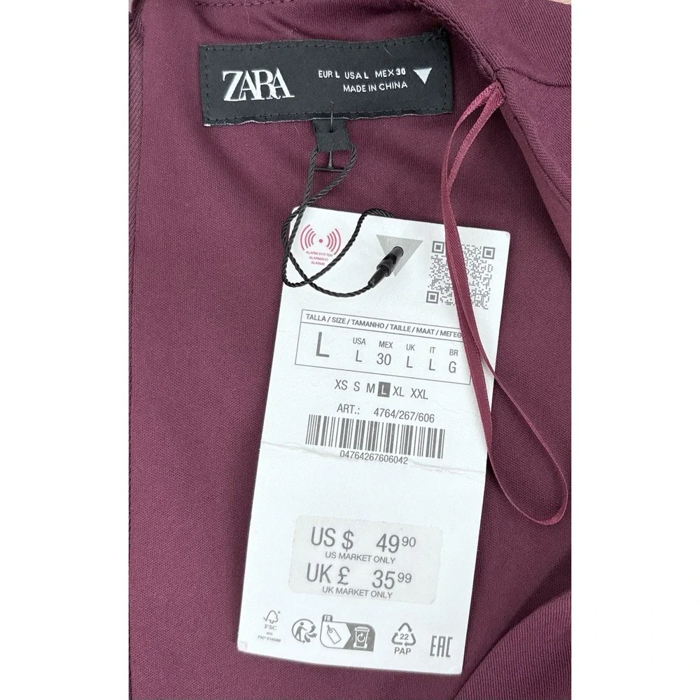 Zara sleeveless mini